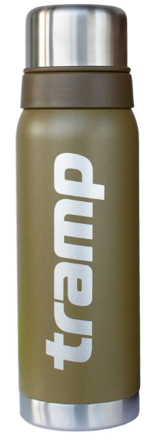 

Качественный металлический термос для чая 0,75 л Tramp Expedition Line TRC-031-olive термос с двумя чашками, Оливковый