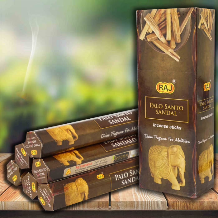 

Благовония RAJ Palo Santo Sandal Пало Санто Сандал