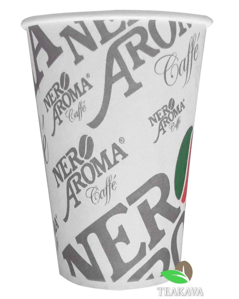 

Стакан бумажный "Nero Aroma" 340 мл, 50 шт