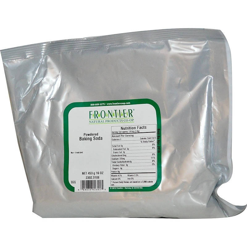 

Чистая пищевая, питьевая сода Frontier Natural Products, США, 453 г