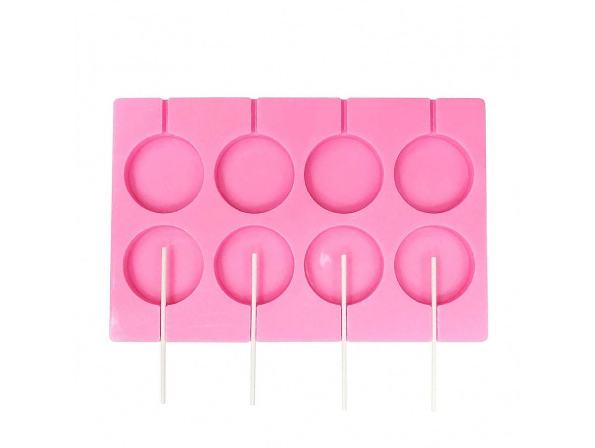 

Форма силиконовая для леденцов Lolli Pop из 8 шт
