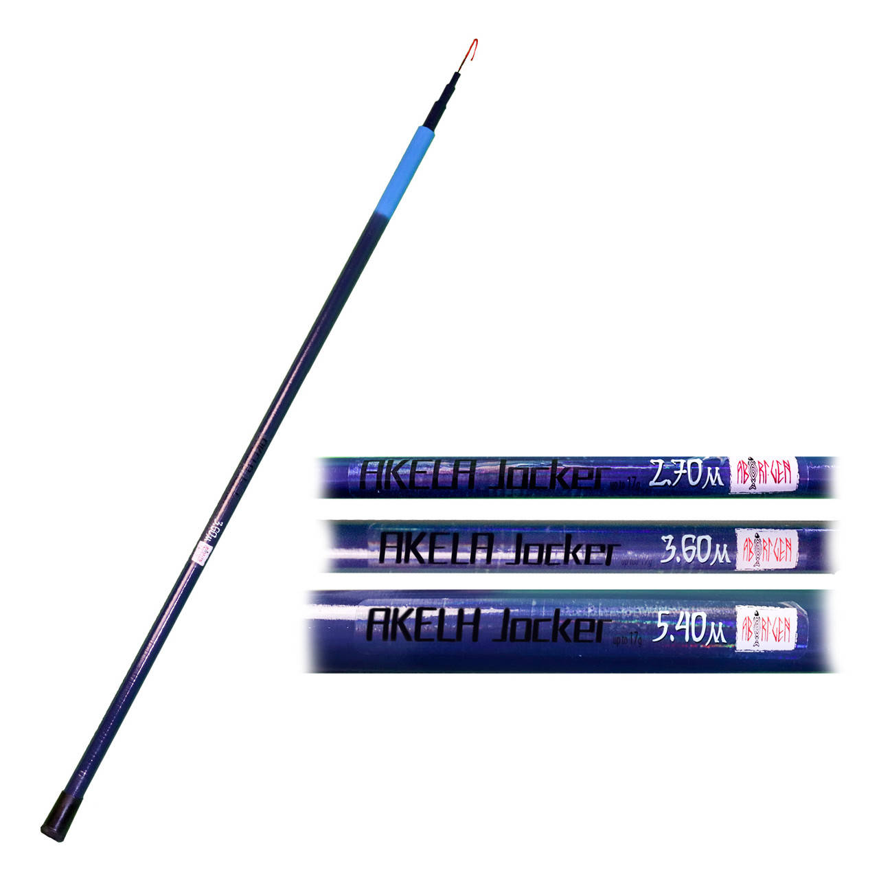 

Вудлище Akela Jocker 5,4м без кілець