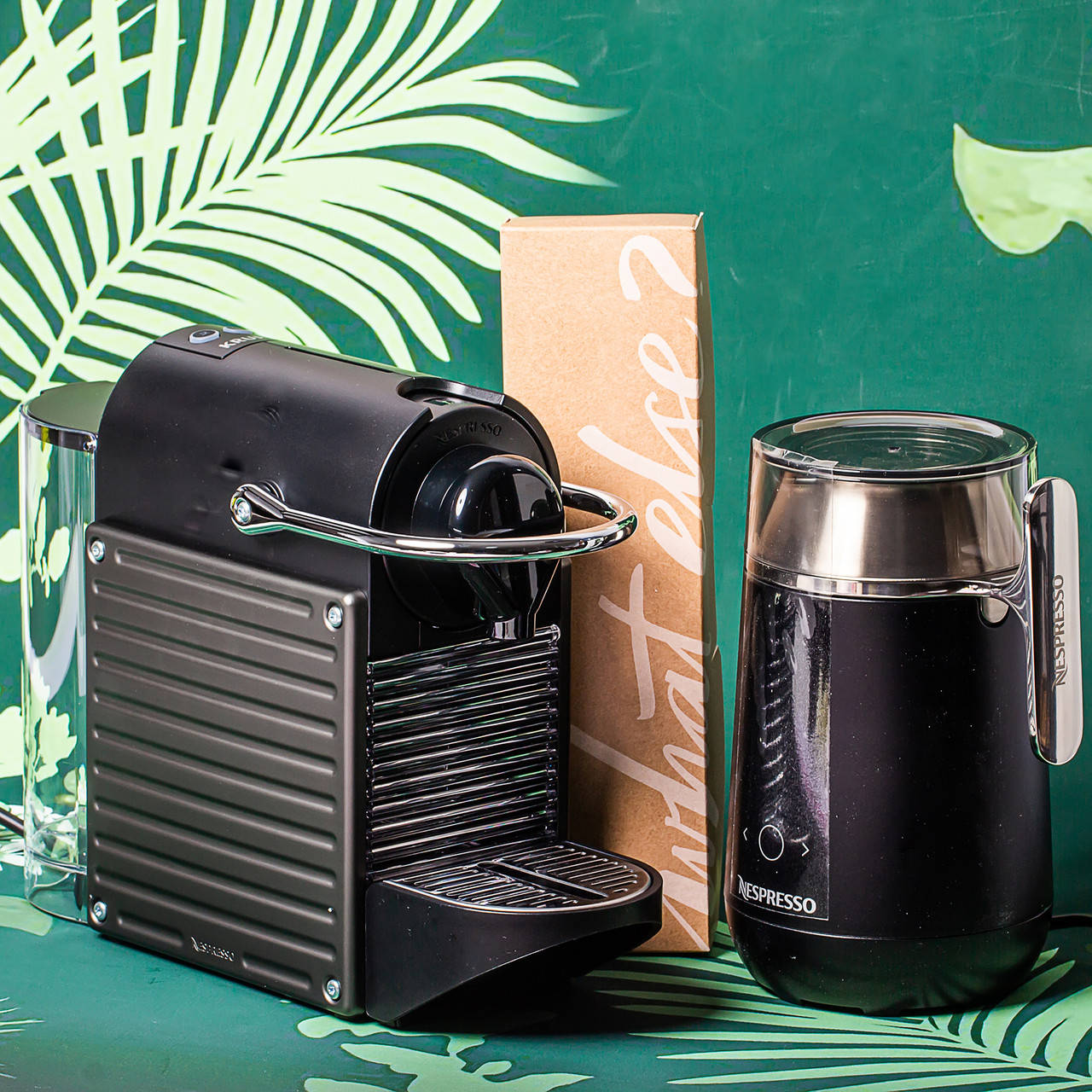 

Кофемашина Nespresso Pixie Electric Titan and Nespresso Smart Barista (Смарт Бариста)