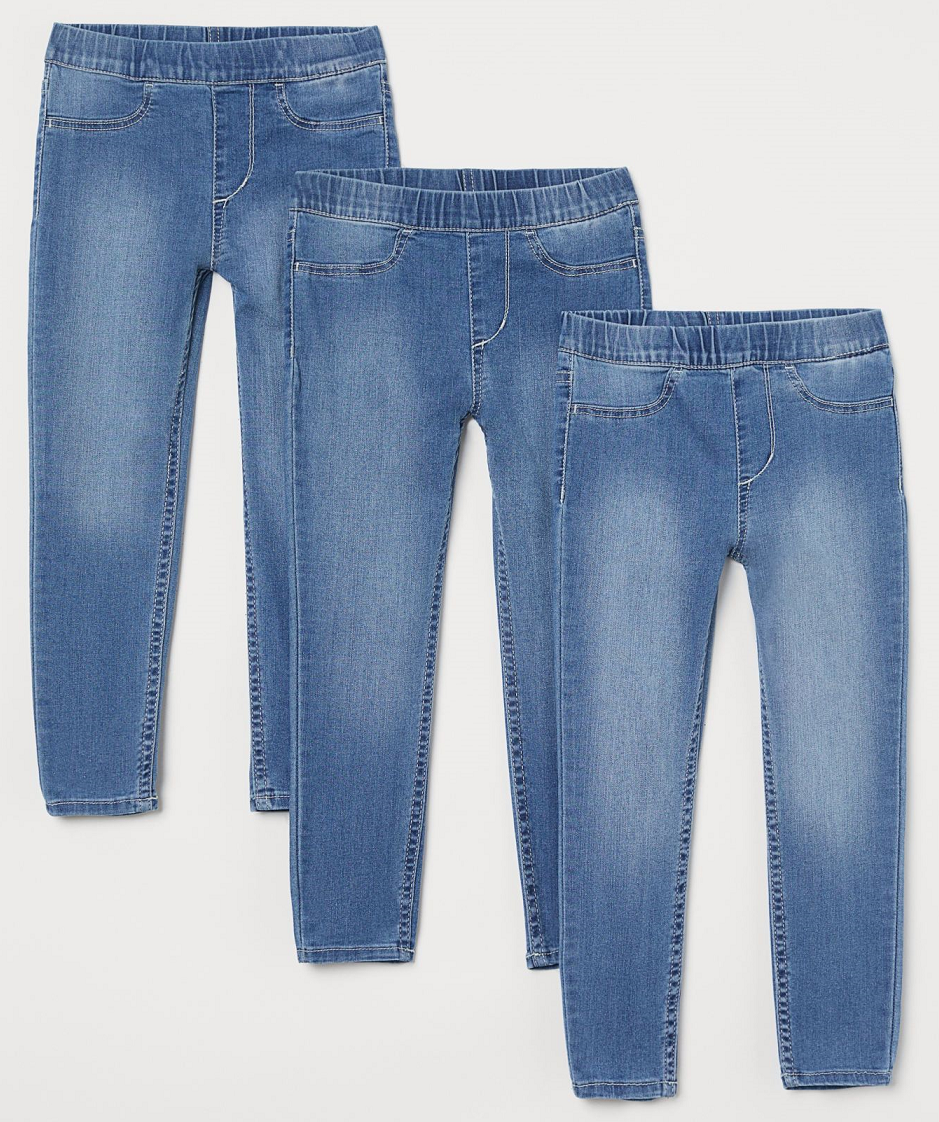 

Джинсовые леггинсы H&M. 128, Синий