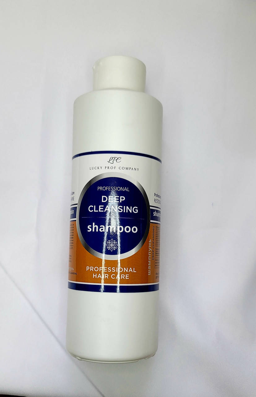 

Lucky Prof Company Deep Cleansing Shampoo, 1000 мл. Профессиональный шампунь для глубокой очистки волос LPC