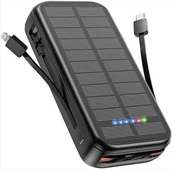 

Портативная батарея Power Bank 30000mAh 20W AN-YD03 Солнечное зарядное устройство