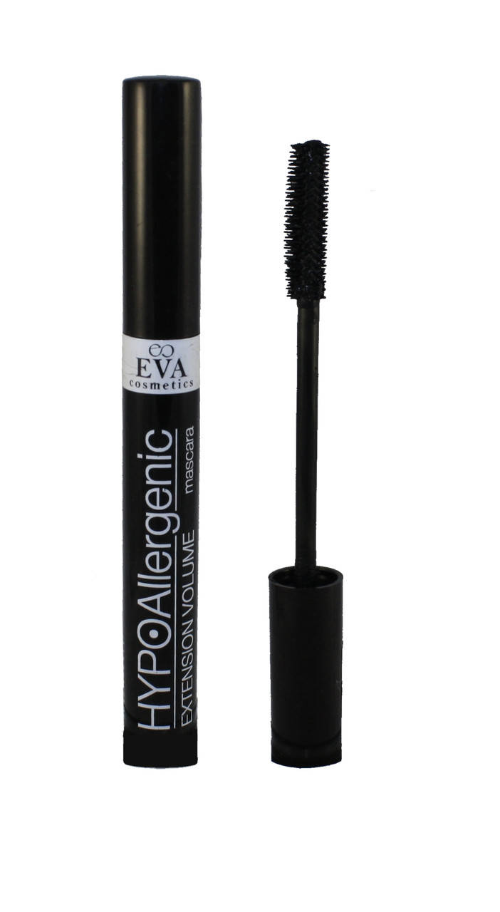 

Тушь для ресниц удлинняющая с подкручивающим эффектом HYPOAllergenic Extension Volume Mascara, Черный