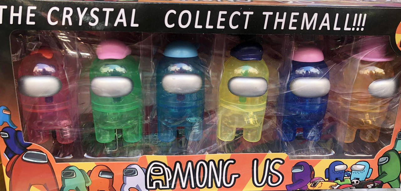 

Набор фигурки Амонг ас Among Us светящиеся