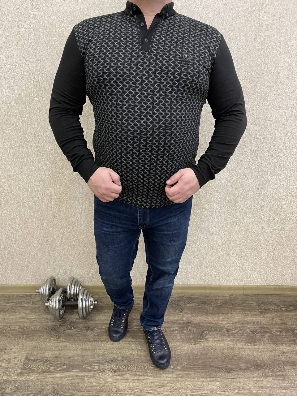 

Батник поло ClubJu арнамент Турция