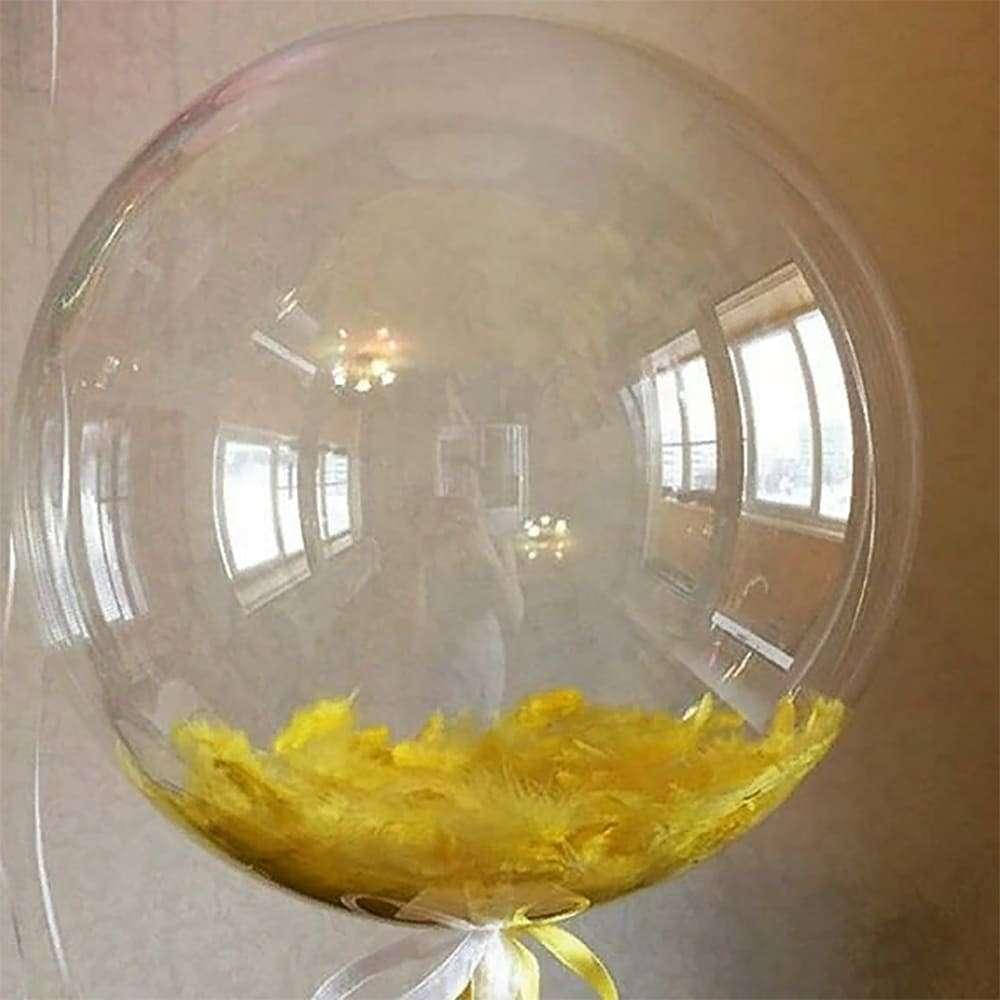 

Шар 30 см с перьями 2223-2 в уп 1шт