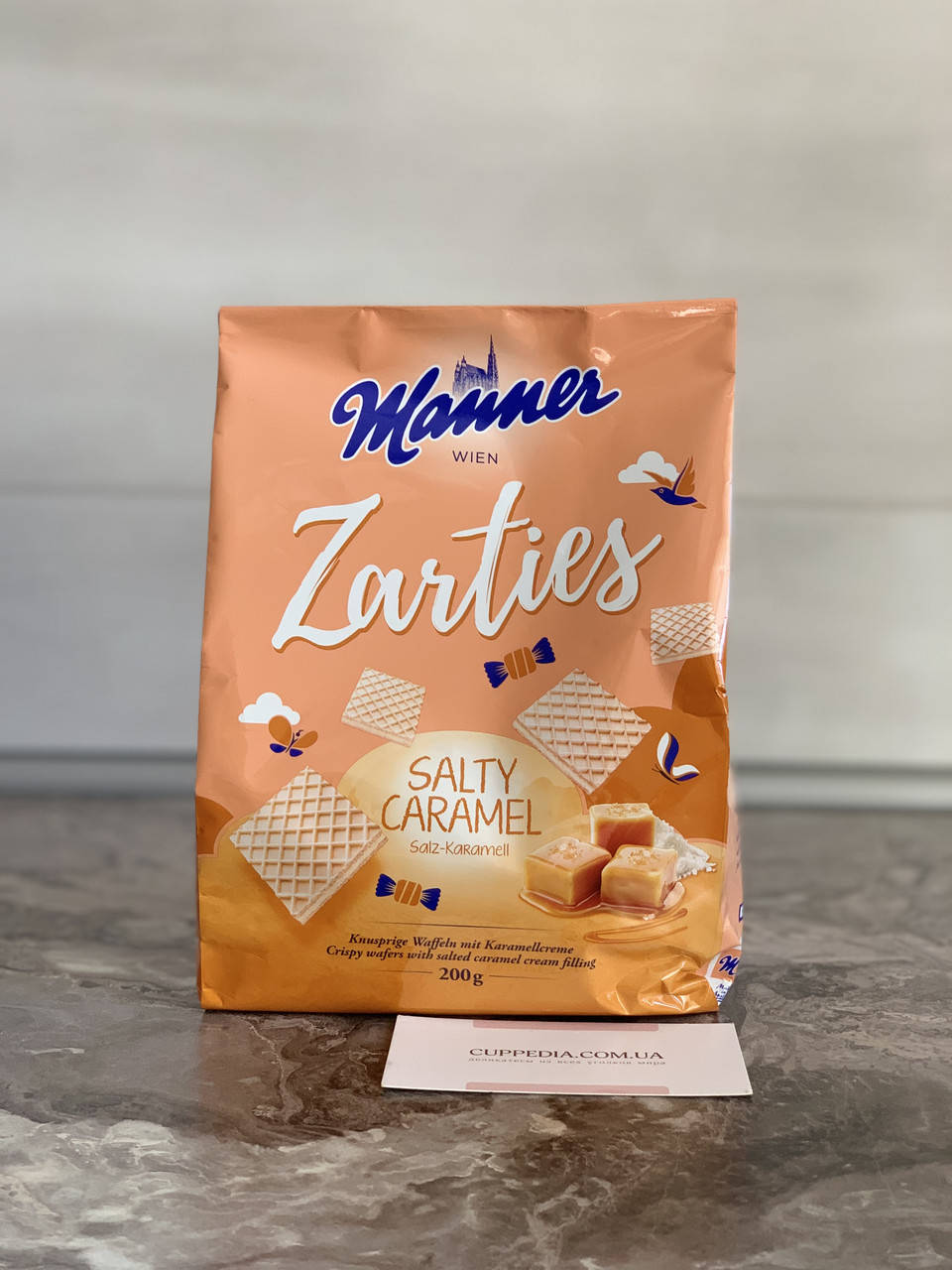 

Вафли Manner salty caramel 200 грм