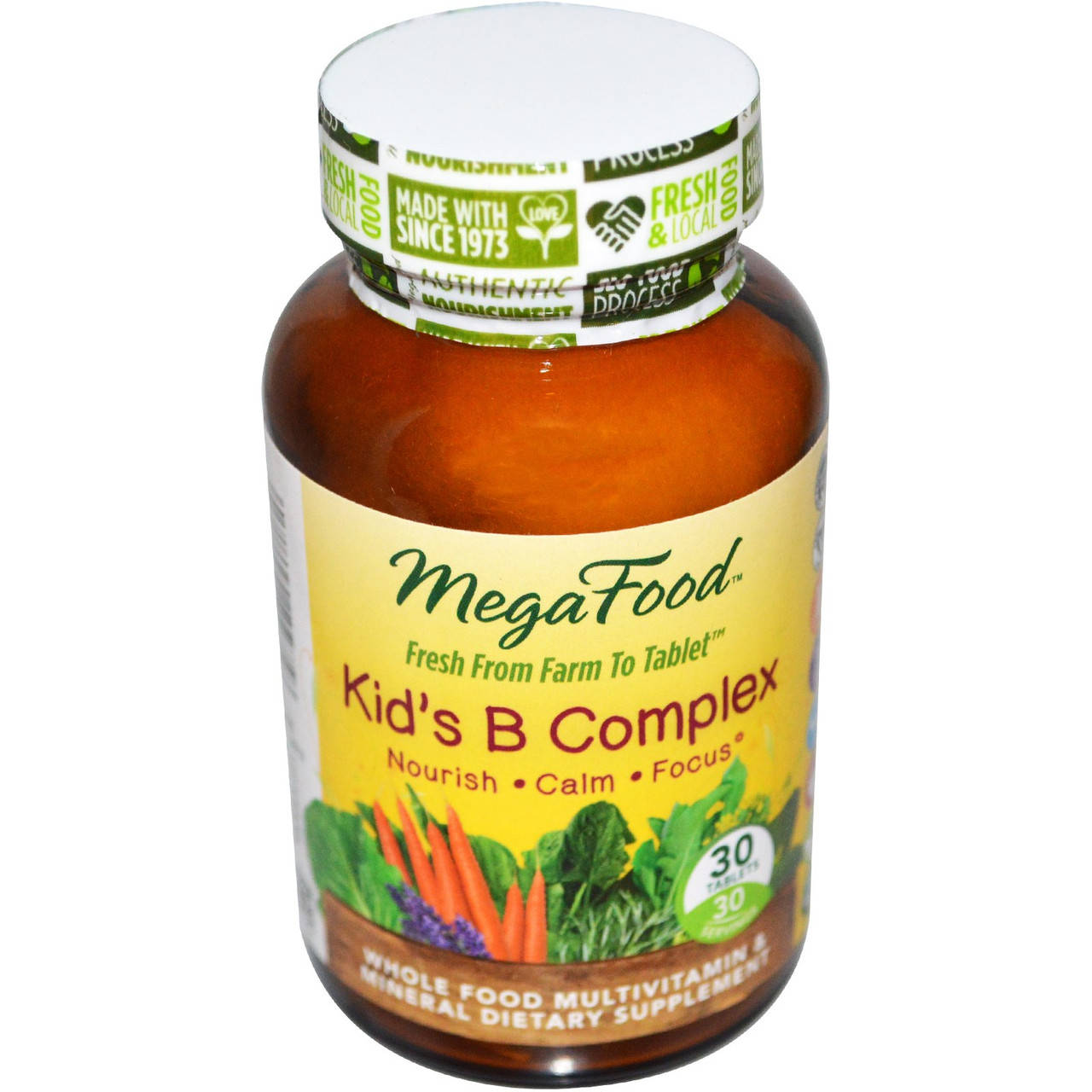 

MegaFood B комплекс для детей 30 таблеток