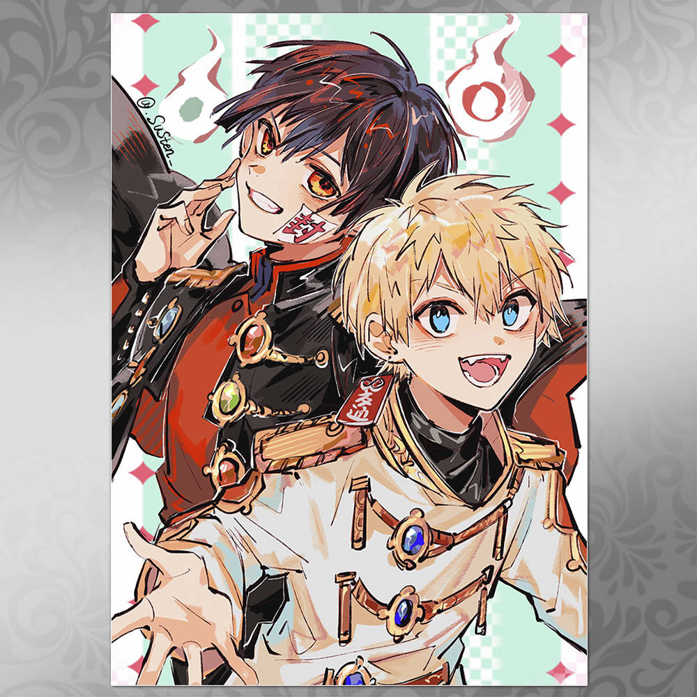 

Плакат Аниме Jibaku Shounen Hanako-kun (Туалетный мальчик Ханако) 006