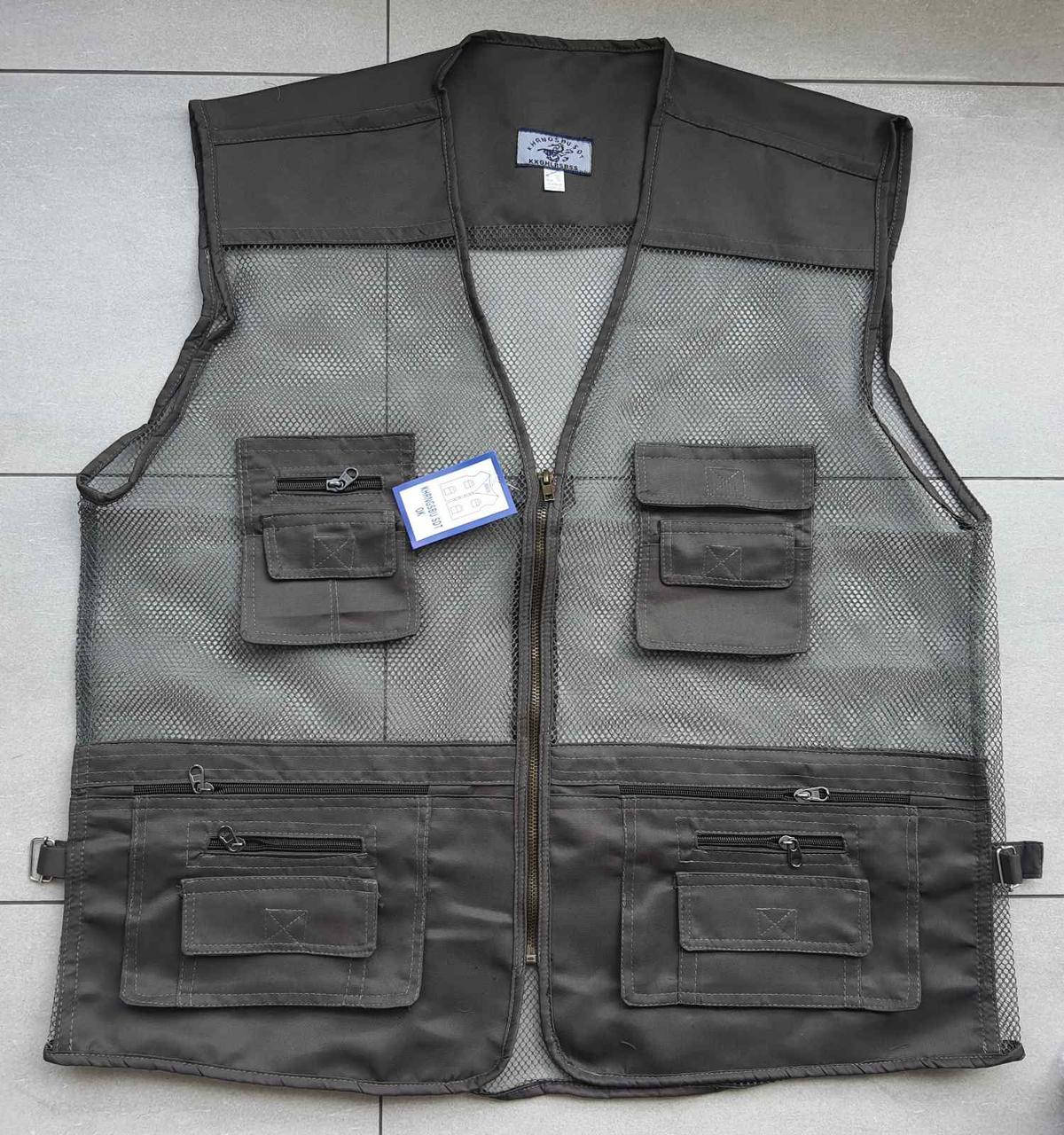 

Жилетка мужская сетка батальная в розницу хаки