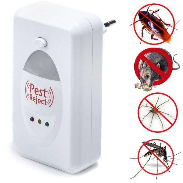 

Ультразвуковой отпугиватель насекомых и грызунов Pest Reject