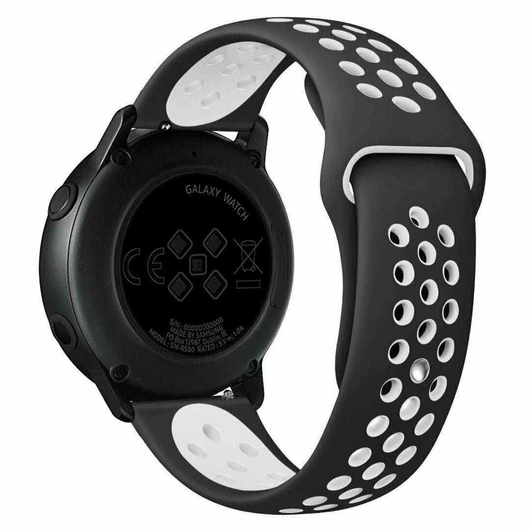 

Силиконовый ремешок Sport Nike+ для Xiaomi Amazfit/Samsung 20 mm