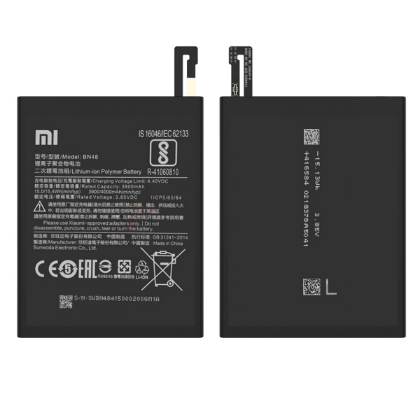 

Аккумулятор Xiaomi Redmi Note 6 Pro / BN48 Original