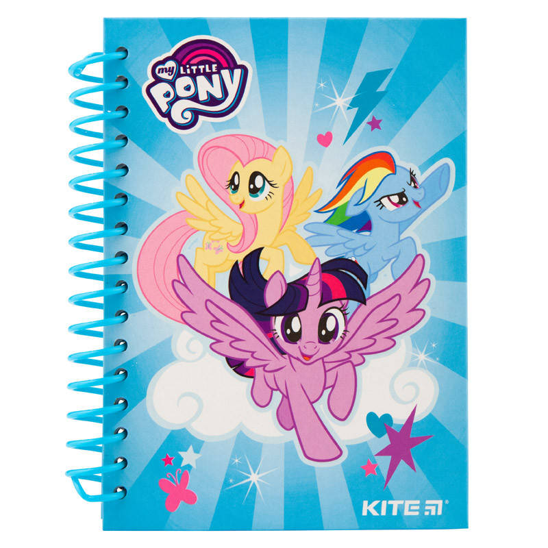 

Блокнот на спирали Kite My Little Pony LP19-222, А6, 80 листов, нелинованный
