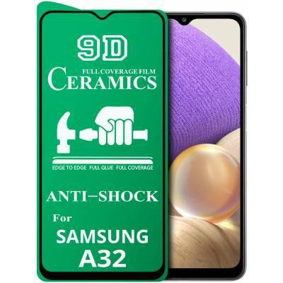 

Защитное стекло (пленка) Ceramics 9D для Samsung Galaxy A32