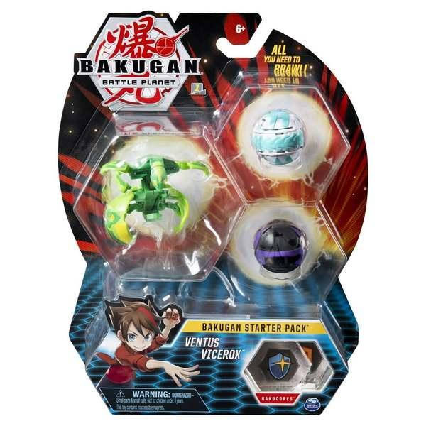 

Bakugan Battle Planet: набор из 3х бакуганов "Вентус Вайсрокс" (Уценка)