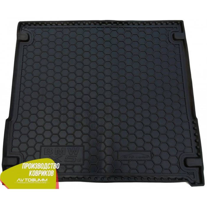 

Мягкий полиуретановый коврик в багажник BMW X5 (F15) 2013+ / БМВ Х5 (Ф15) 2013+, Черный
