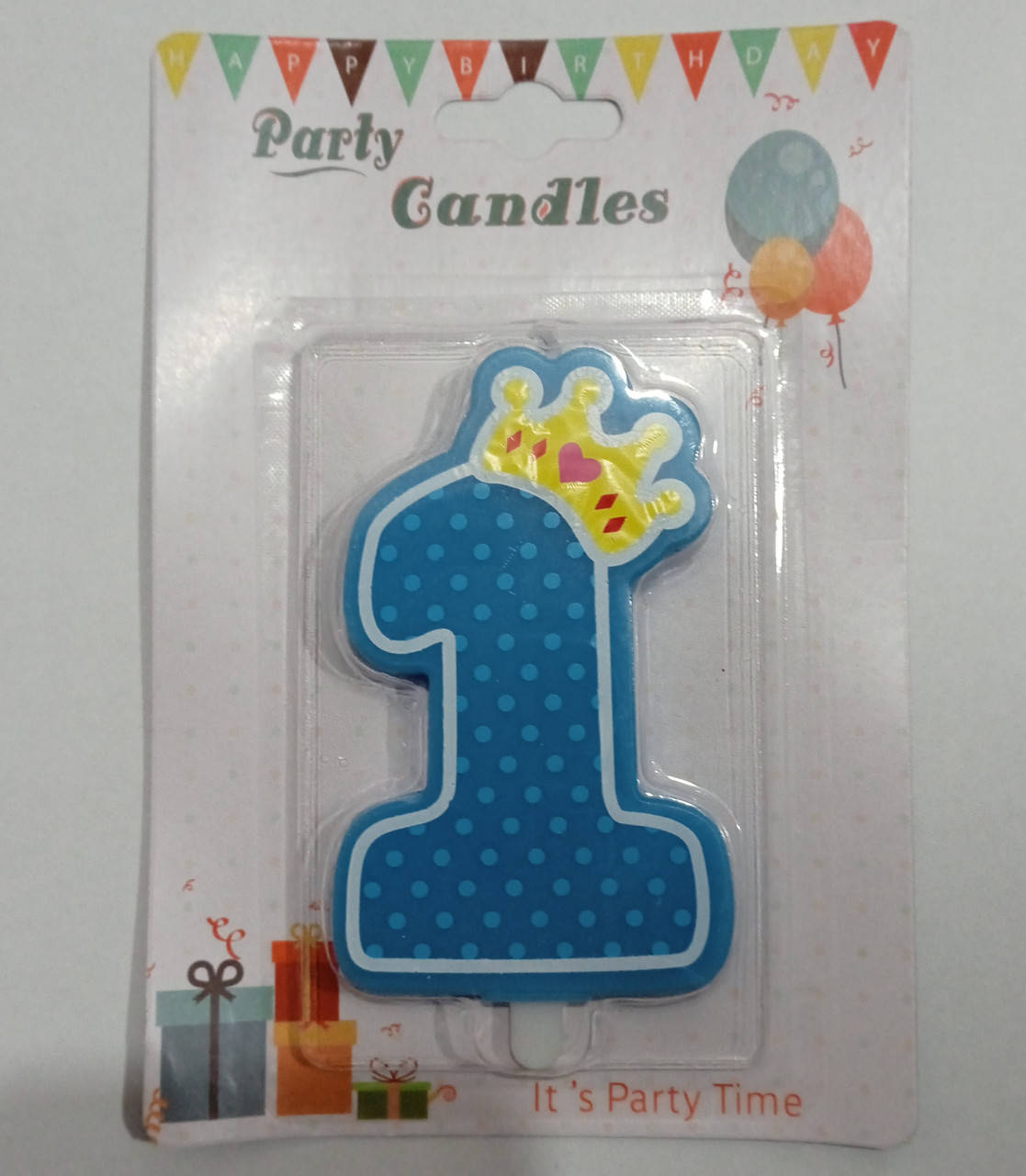 

Свечи для торта "1 boy" (1шт.)