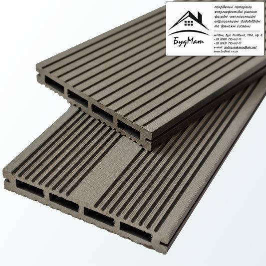 

Террасная доска «Lite» Графит