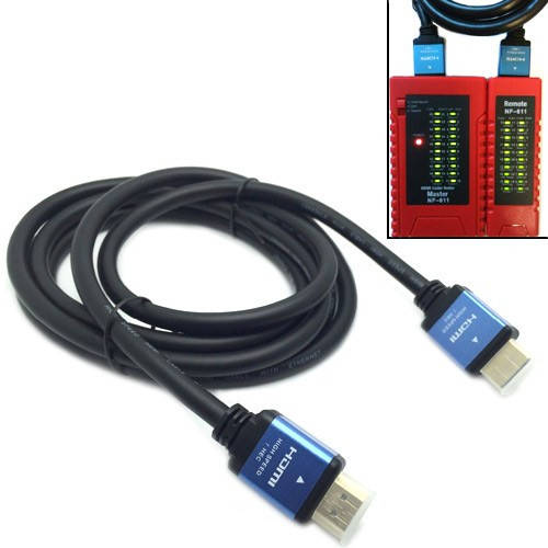 

Кабель HDMI - HDMI 1.5м v2.0 4K позолоченный грубый, Premium, 103780