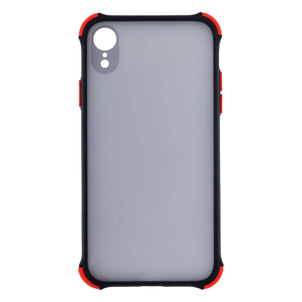 

Чехол Armor Dark with Frame для iPhone Xr 2, Чёрный, Черный