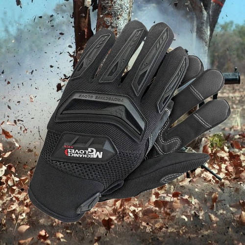 

Перчатки тактические REIS RMC-IMPACT; XL (22-24см); Полнопалые; Черные. Стрелковые перчатки Райс ХЛ.
