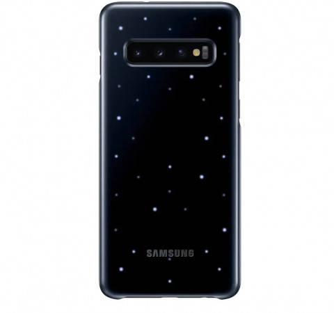 

Чехол Samsung Led Back Cover Black для Galaxy S10 Plus SM-G975, Черный
