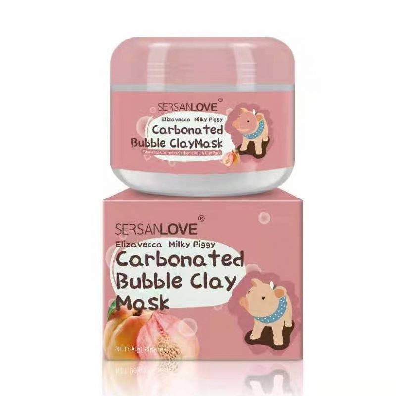 

Кислородная пузырчатая маска для лица с экстрактом персика Sersanlove Peach Carbonated Bubble Clay Mask, 100г