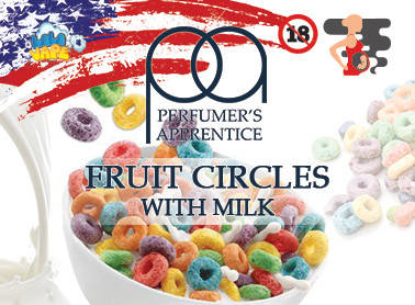 

Fruit Circles With Milk ароматизатор TPA (Фруктовые хлопья с молоком) 30мл