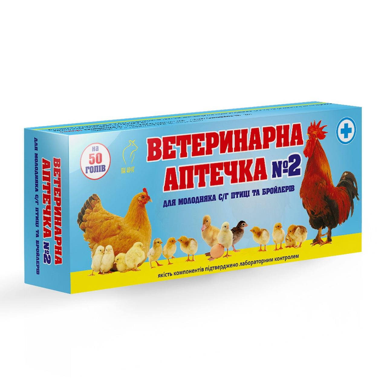 

Ветеринарная аптечка №2 для с/х птиц