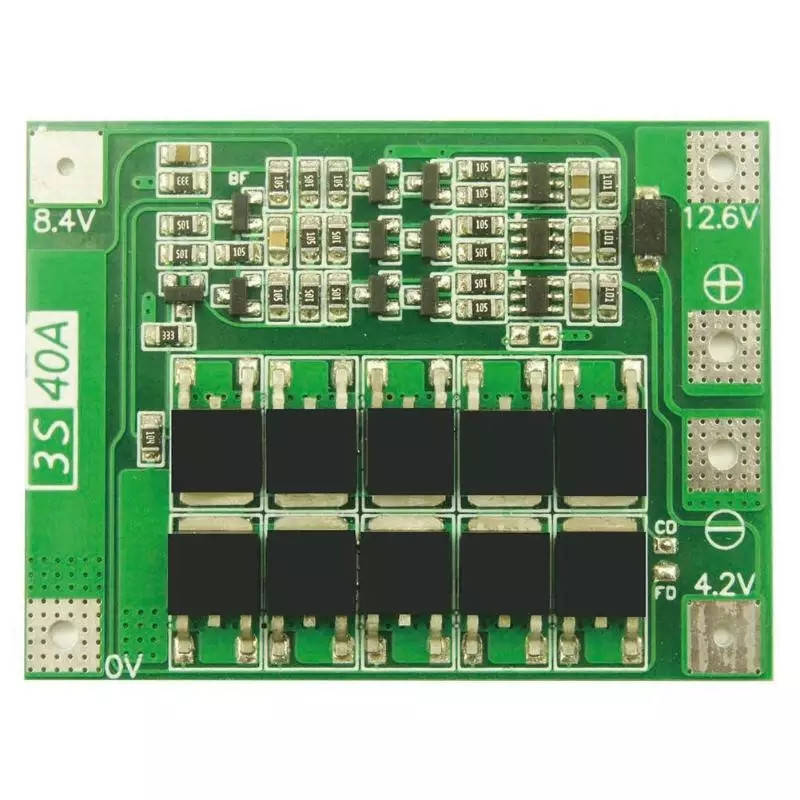 

Плата защиты BMS 3S 40A