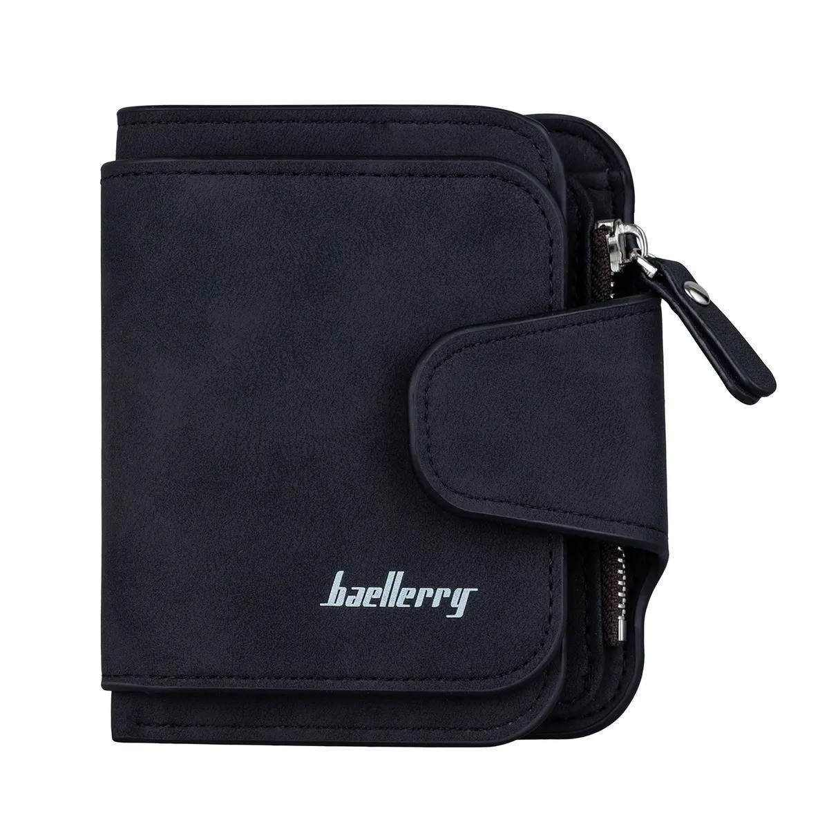 

Женский замшевый кошелек Baellerry Forever Mini (12 х 11 х 2,5 см), Черный