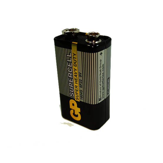 

Батарейка крона солевая GP Powercell 1604S 6F22 9V
