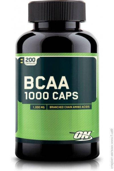 

Аминокислоты Optimum Nutrition BCAA 1000 200caps