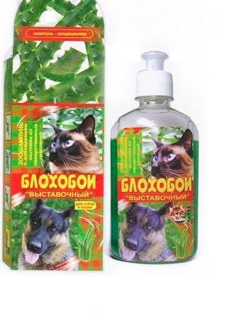 

Шампунь блохобой ВЫСТАВОЧНЫЙ 300 мл.