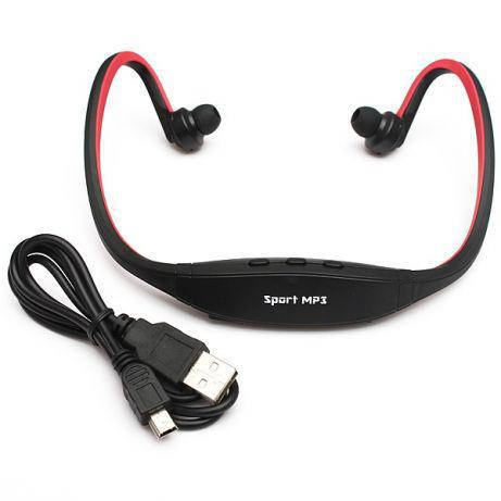 

Наушники с встроенным mp3 плеером sport mp3