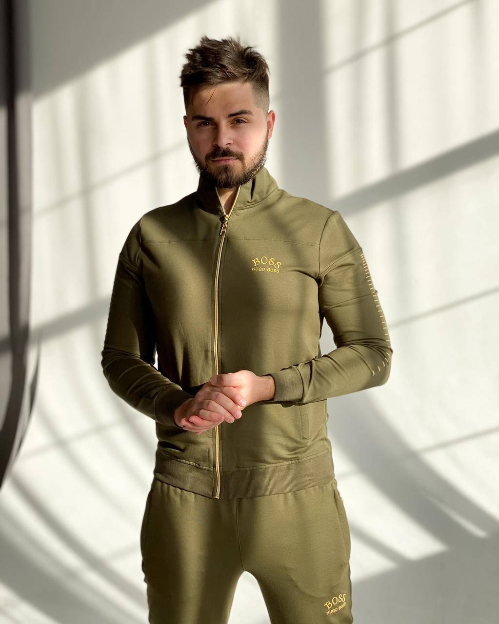 

Спортивный костюм мужской Hugo Boss Хаки
