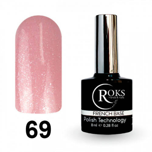 

Базове покриття ROKS Rubber Base French №69 8 мл Color