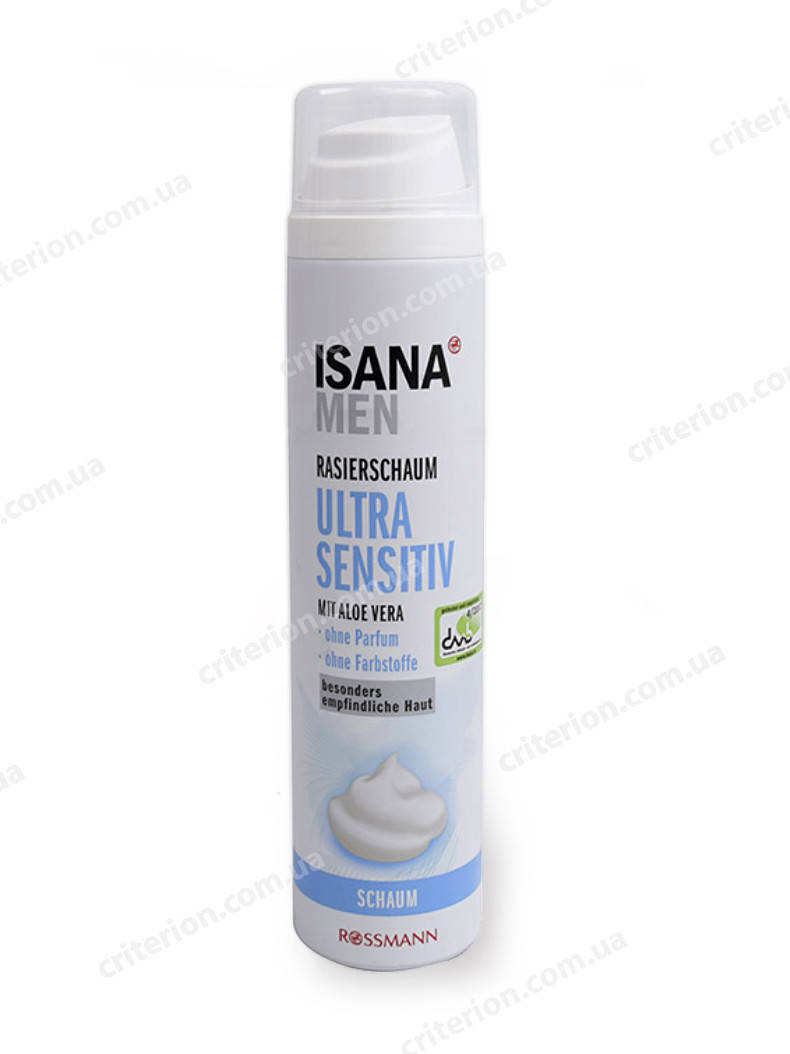 

Пена для бритья Isana Men Ultra Sensitive 300 мл Германия