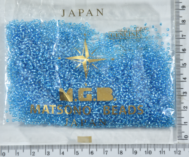 

Бисер №11/0 "MATSUNO"-Япония(50гр) №46 голуб уп=1шт