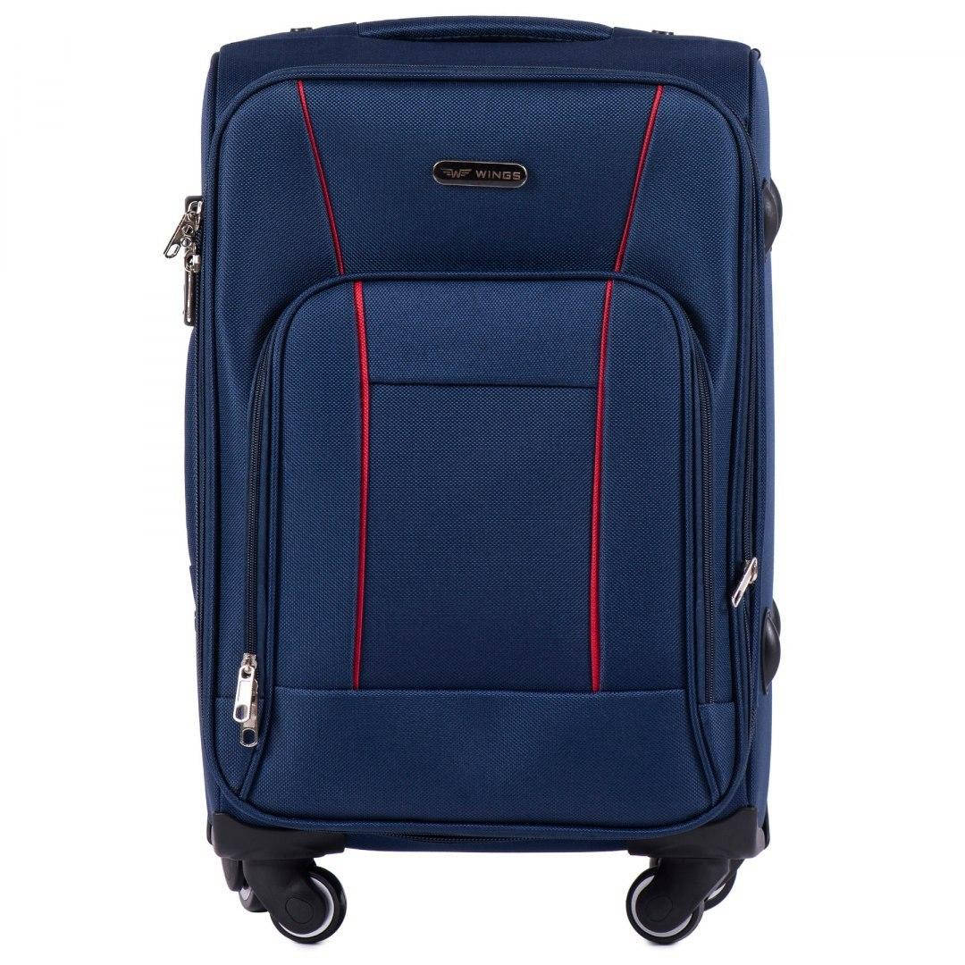 

Тканевый чемодан Wings Little Owl 1609 маленький синий - 160900034