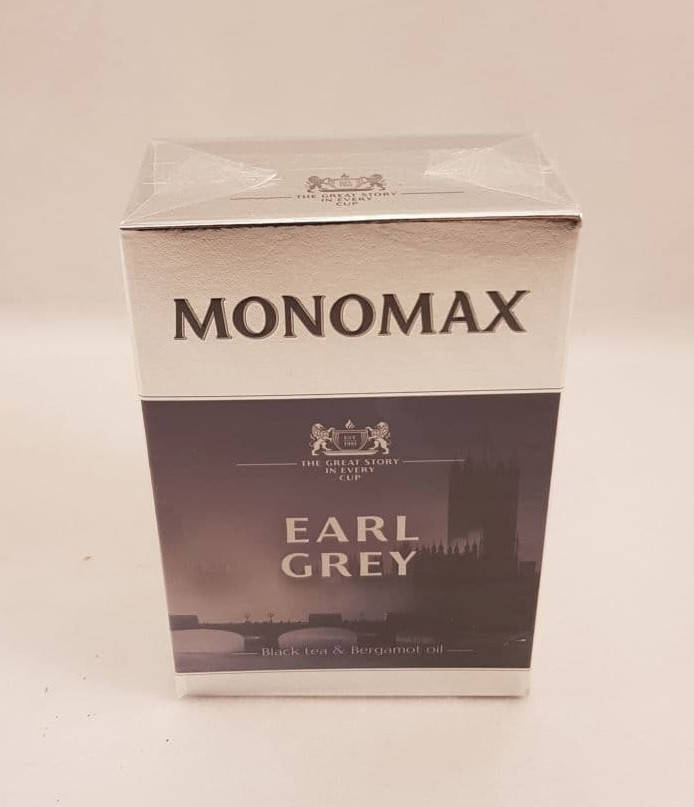 

Чай черный с бергамотом Мономах Earl Grey Эрл Грей 90 г