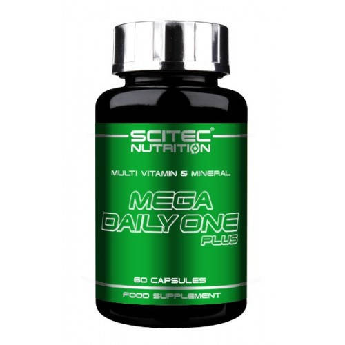 

Витамины и минералы Scitec Nutrition - Mega Daily One Plus (60 капсул)