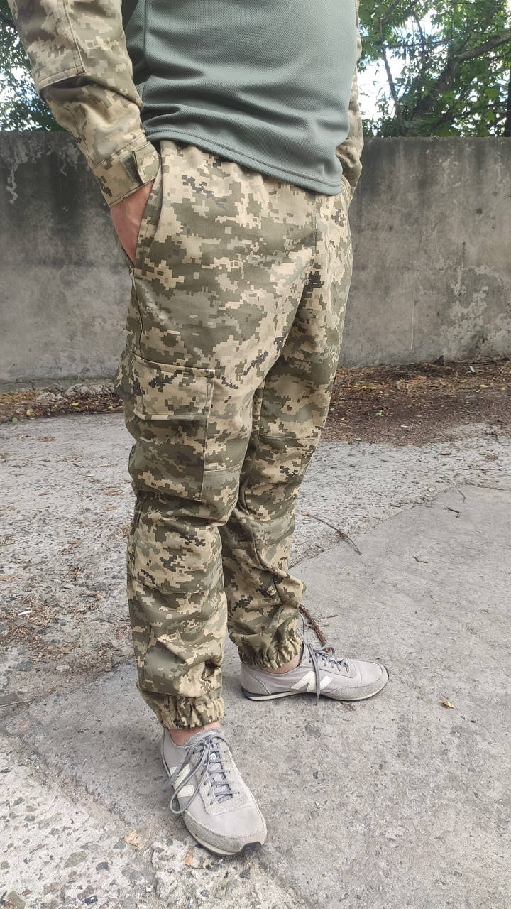 

Тактические военные штаны ВСУ "Горка" пиксель 2XL, Камуфляж пиксель
