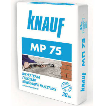 

Штукатурка Машинная МР-75 KNAUF (Украина), Белый