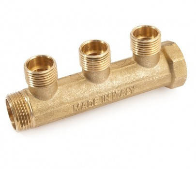 

Коллектор латунный Bianchi 1"×1/2" на 3 выхода
